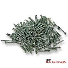 Load image into Gallery viewer, #5 Phillips head screw 100-pack bright zinc steel for window frame installation - AZ Glass Supply
