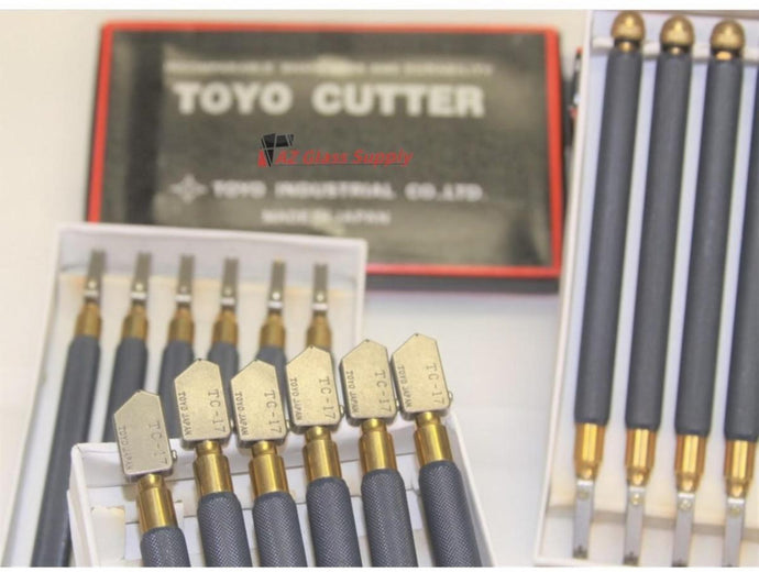 TC17 TOYO Original Super cutter Brass Handle Straight Head Oil Cutter 6 Pcs Pack