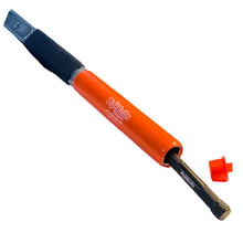 Load image into Gallery viewer, PipeKnife orange handle glazing tool for window and door screen spline and hardware installation.