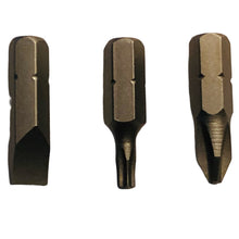 Load image into Gallery viewer, Replacement Phillips, Torx and flat driver bits for PipeKnife multi-bit screwdriver tool.