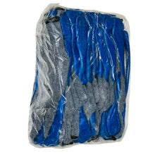 Load image into Gallery viewer, Safety gloves 12 pair pack featuring blue latex coated palm for secure grip and hand protection during glass installation and shop work.
