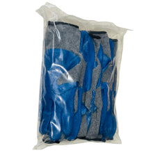 Load image into Gallery viewer, Safety gloves 6 pair pack with blue latex grip for glass handling, construction, warehouse and general work use.