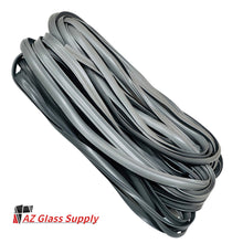 Load image into Gallery viewer, V16 Gray Flat Vinyl Glass Glazing Spline for Single Pane Windows