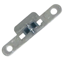 Load image into Gallery viewer, Bottom view of Window Bottom Roller G3038 with steel wheel for sliding window repair