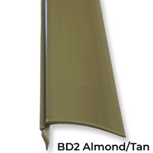 Load image into Gallery viewer, Snap-In Vinyl Glazing Bead BD2 Almond Tan 7 Ft