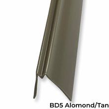 Load image into Gallery viewer, Snap-In Vinyl Glazing Bead BD5 Almond Tan 7 Ft