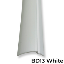 Load image into Gallery viewer, Snap-In Vinyl Glazing Bead BD13 White 7 Ft