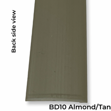 Load image into Gallery viewer, Snap-In Vinyl Glazing Bead BD10 Almond Tan 7 Ft Back View