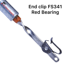 Load image into Gallery viewer, FR26 Spiral Window Balance Replacement with red bearing
