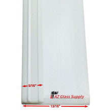 Load image into Gallery viewer, Snap-In Vinyl Glazing Bead BD1 Profile Dimensions 7 Ft Measurements