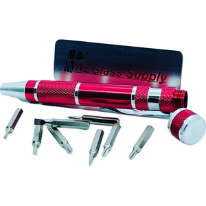 17201 Titan Tools 17201 9 Piece Sae Precision Pen Style Pocket Screwdriver.