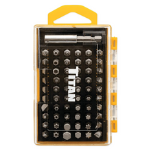 Load image into Gallery viewer, 16061 Titan 61-Piece Screwdriver And Security Bit Set