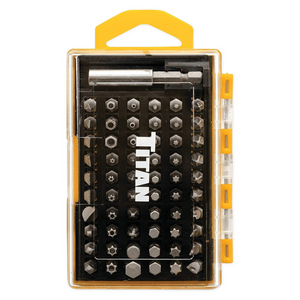 16061 Titan 61-Piece Screwdriver And Security Bit Set