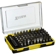 Load image into Gallery viewer, 16061 Titan 61-Piece Screwdriver And Security Bit Set