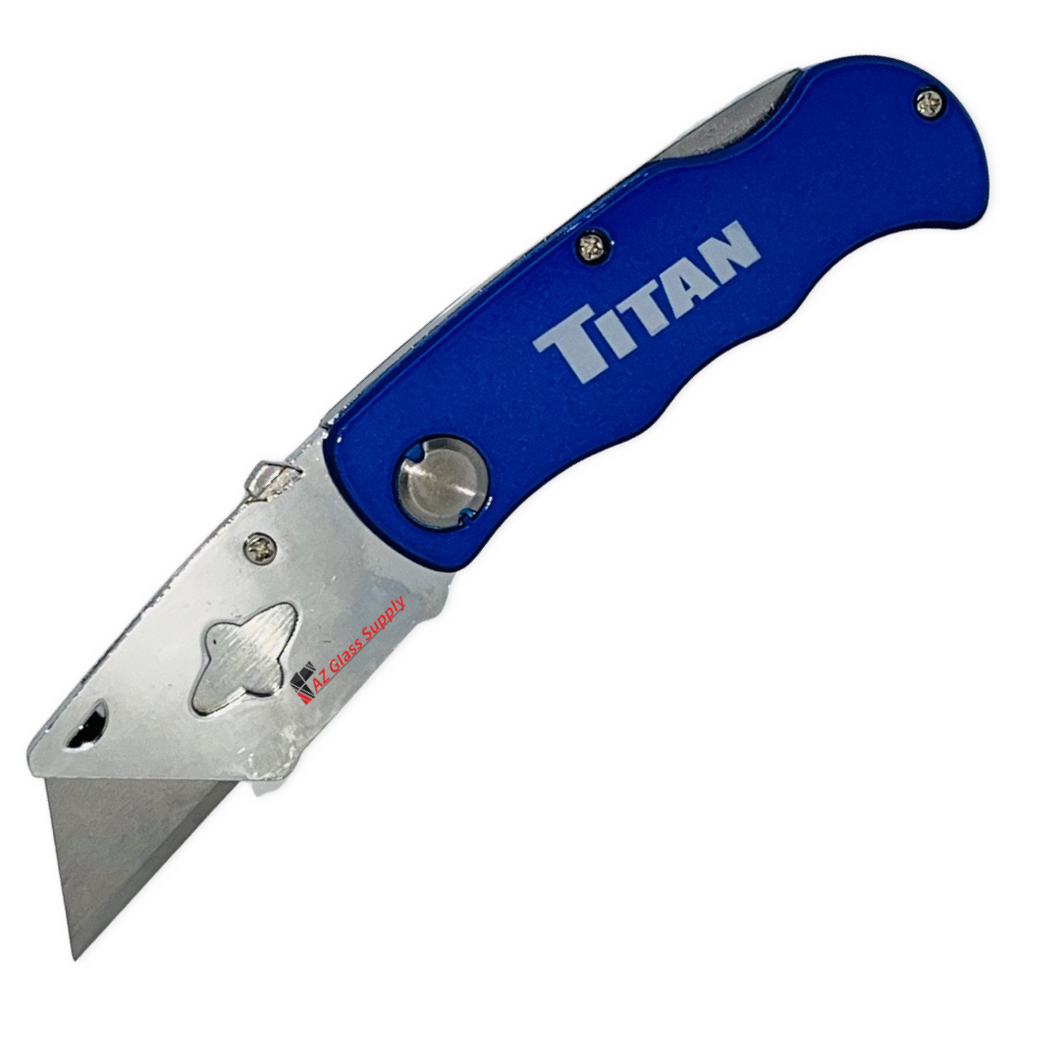 Blue Titan Folding Pocket Utility Knife 11018 