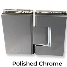 Load image into Gallery viewer, PS180 Square 180 Degree Geneva Hinge in polished chrome