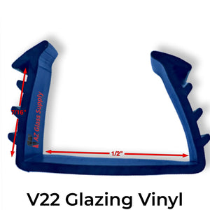 Glazing Vinyl for 1/2" Sealed Insulated Glass Units V22
