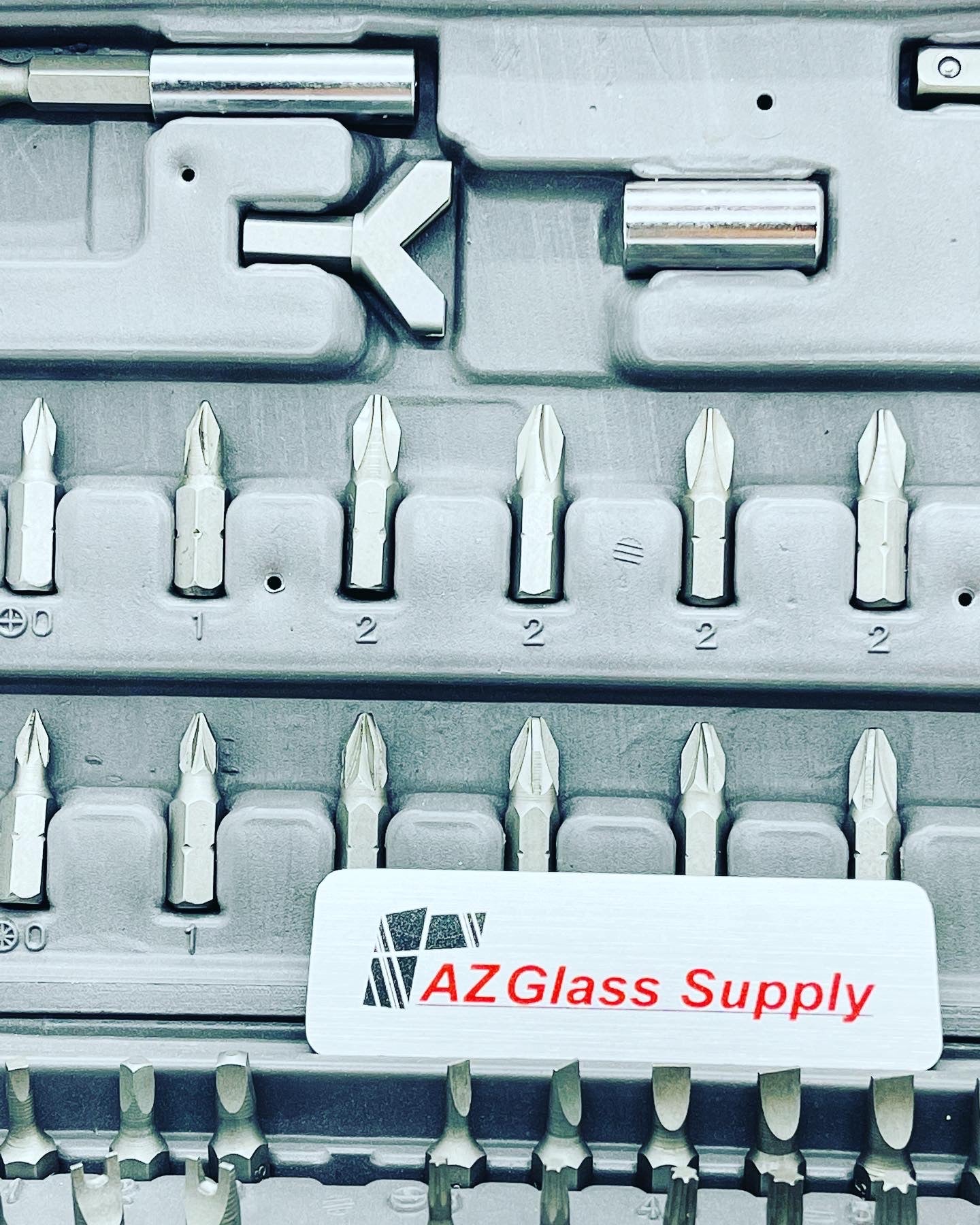 16100 Titan 16100 - 100-Piece Security Bit Set. – AZ Glass Supply