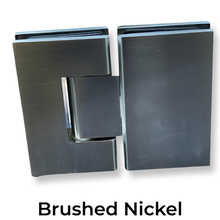 Load image into Gallery viewer, PS180 Square 180 Degree Geneva Hinge in brushed nickel