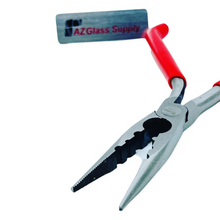 Load image into Gallery viewer, 11400 Titan 11400 9-Inch Wide Grip Needle Nose Pliers and Crimper